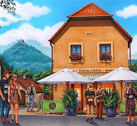 Penzion Cokolaterie Trebenice Buitenkant foto